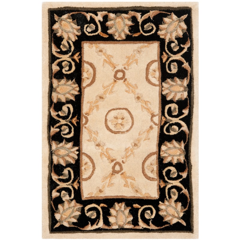 SAFAVIEH Handmade Naples Kuralay Traditional Oriental Wool Rug