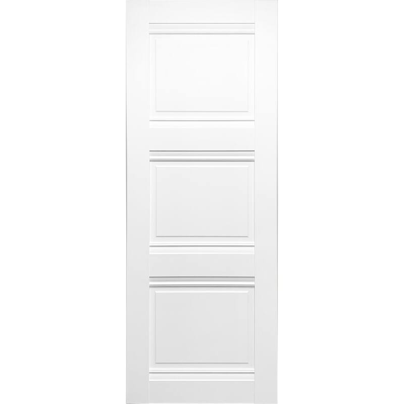 Valusso Design Prefinished Solid Core Door Slab Sarasota White On