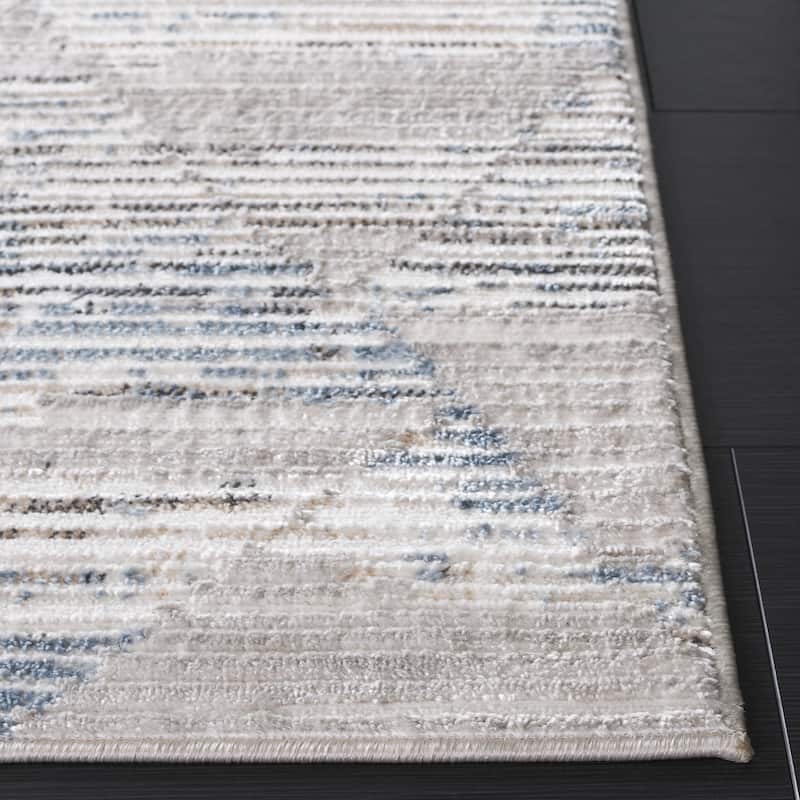 SAFAVIEH Quincy Vitore Modern Contemporary Abstract Rug - 6'7" Round