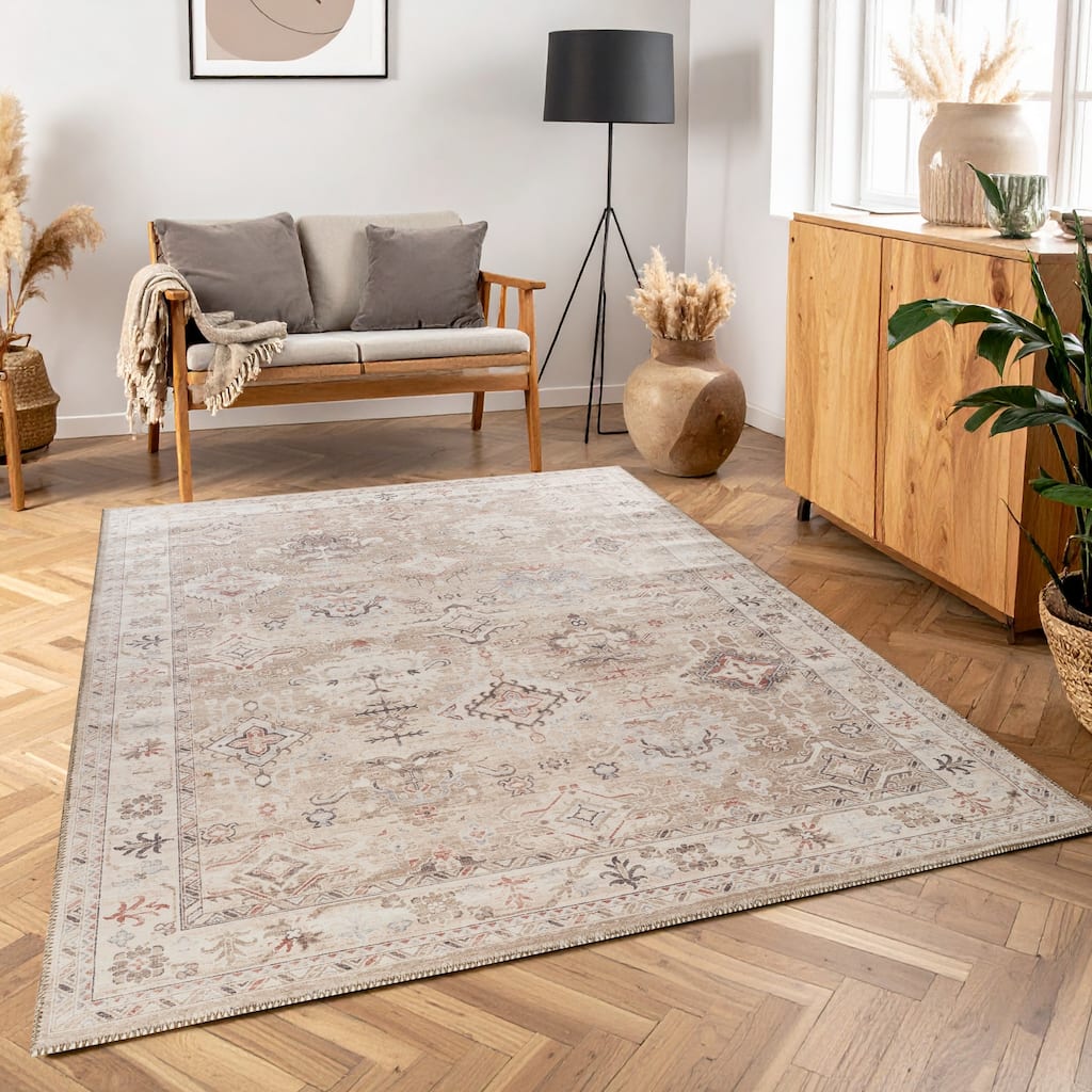 Modern Oxford Area Rug - 6' x 7'