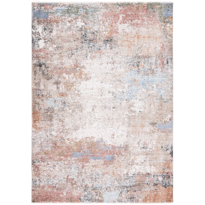 SAFAVIEH Jasmine Kristie Vintage Rug - 4'5" x 6'5" - Beige/Light Blue