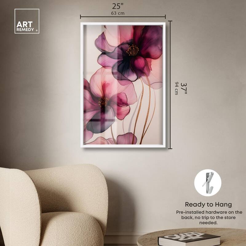 Velvet Verse III Shadowbox by Art Remedy