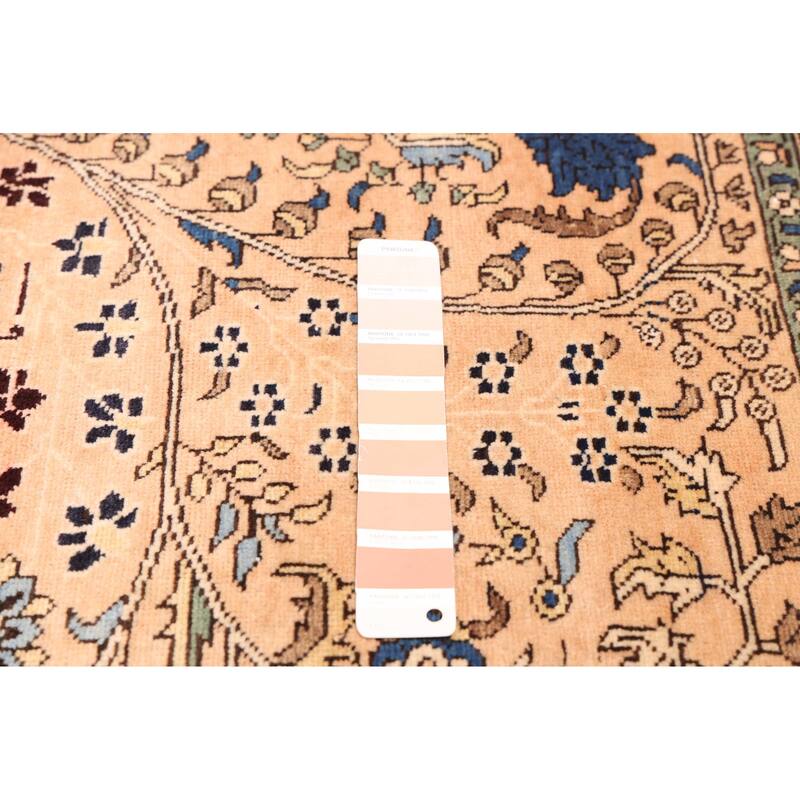 ECARPETGALLERY Hand-knotted Kayseri Light Brown Wool Rug - 4'10 x 8'4