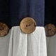 preview thumbnail 132 of 152, Lush Decor Linen Button Single Panel Window Curtain
