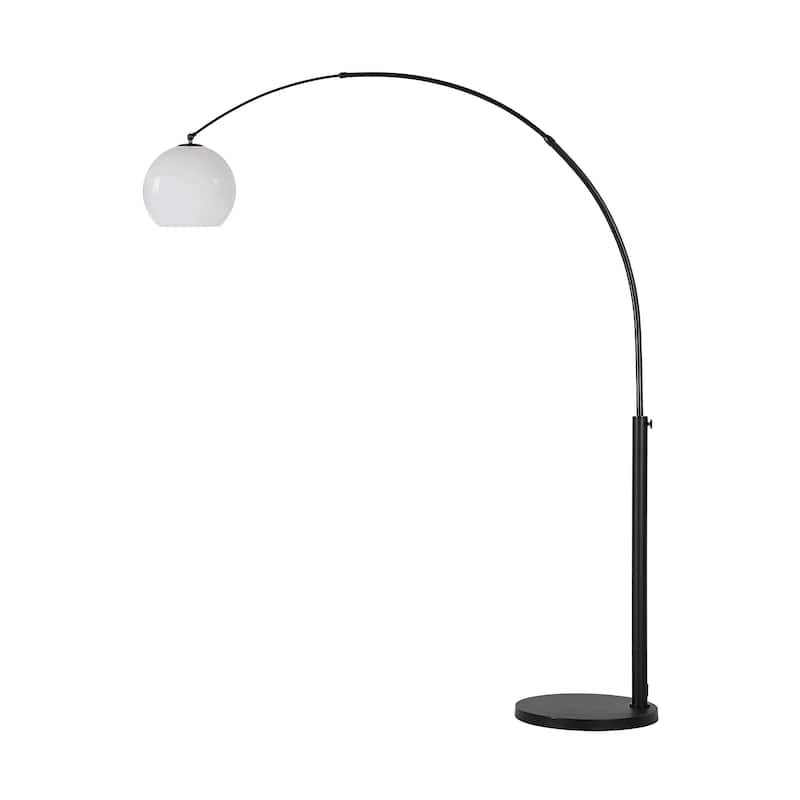 Pura 82" Height Floor Lamp, Black - 78 x 82 x 18