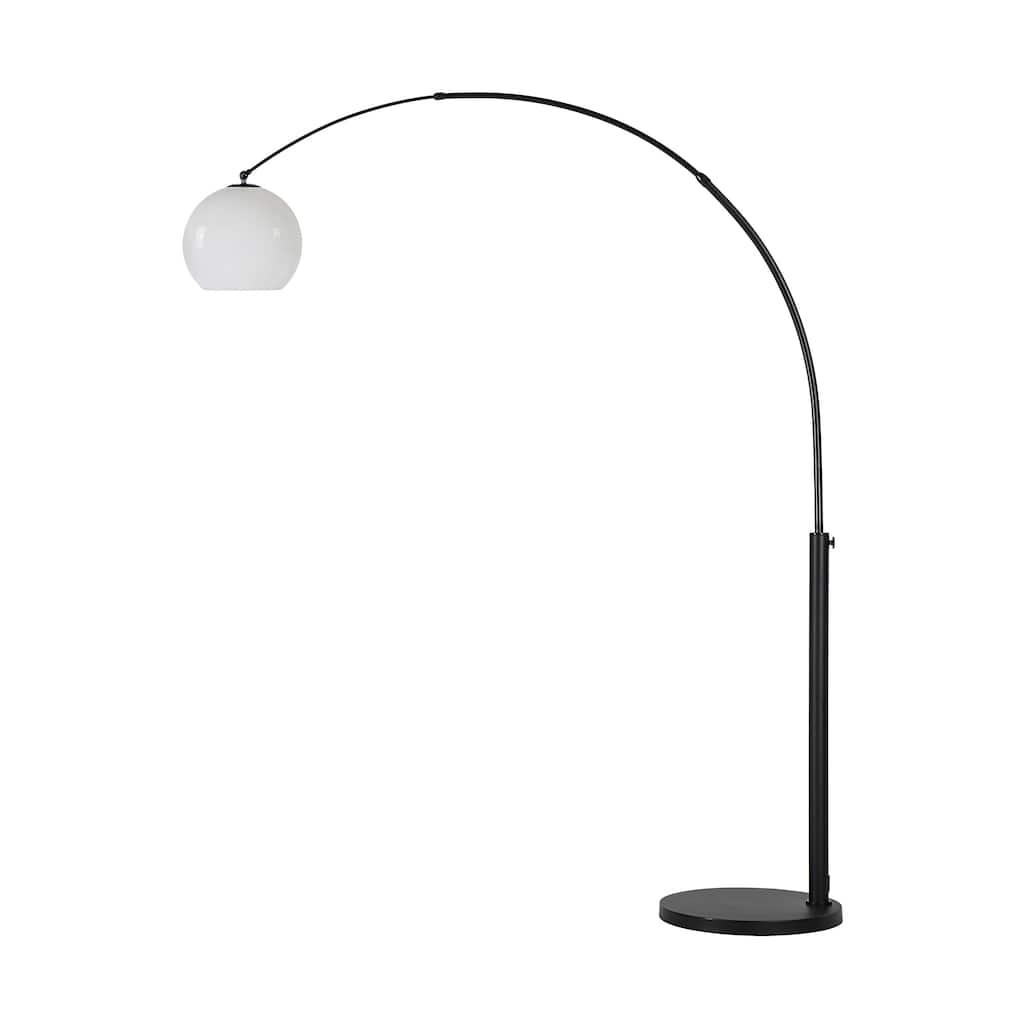 Pura 82" Height Floor Lamp, Black - 78 x 82 x 18