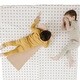 preview thumbnail 3 of 1, Toki Kids, Mudcloth Vegan Leather, Padded Play Mat, Mega Size