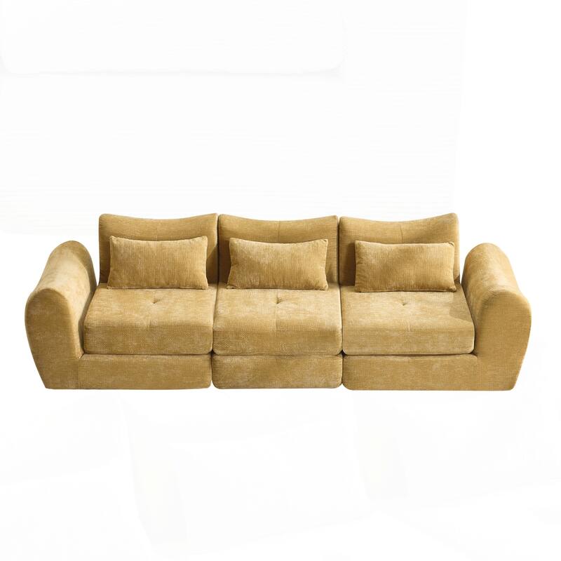 Modular Cloud Sofa, Convertible Folding Sofa Bed