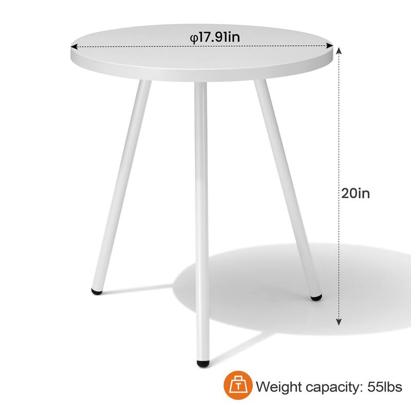 Crestlive Products Outdoor L-Shaped Patio Bar Table Pub Table Dining Table