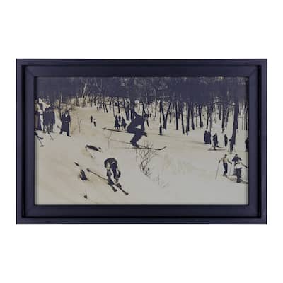 Vintage Ski Jump Wall Décor 11.75"L