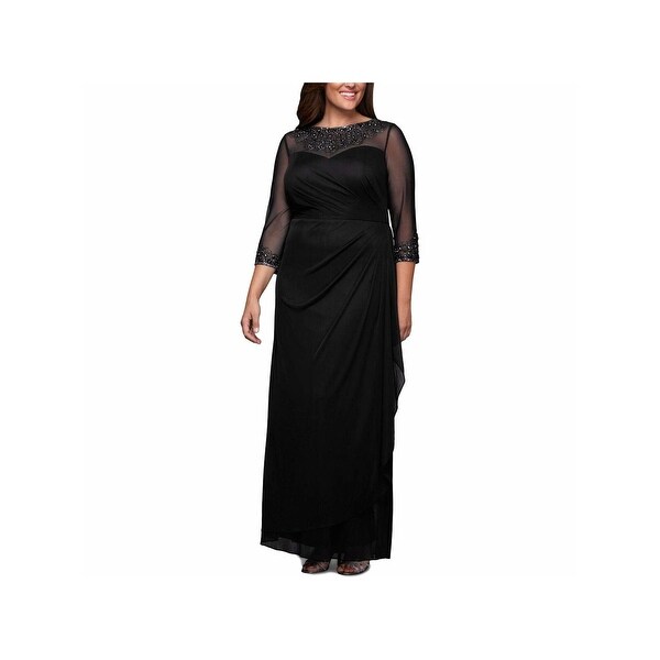 plus size maxi shift dress