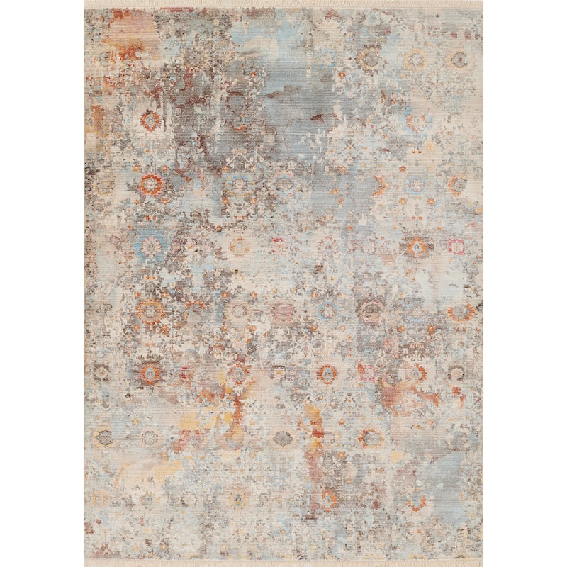 Momeni Izmir Traditional Area Rug - 5' X 5' Round - Multi - Round