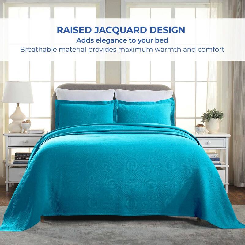 Superior Celtic Circle Cotton Decorative Bedspread Set