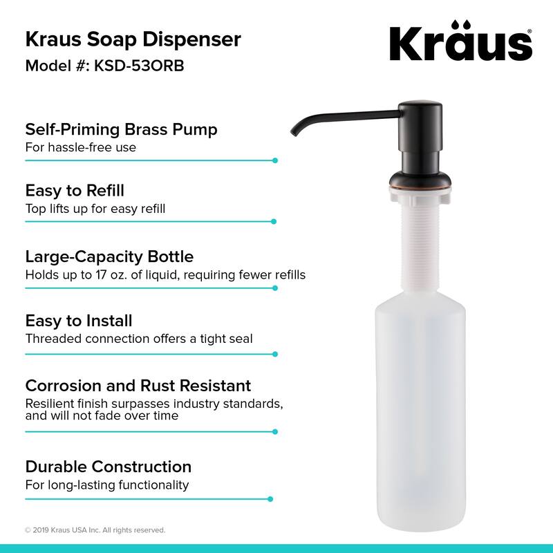 Kraus Kitchen Soap Dispenser