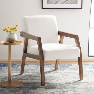 SAFAVIEH Olyvar Arm Chair - 25" W x 31.9" L x 34.7" H