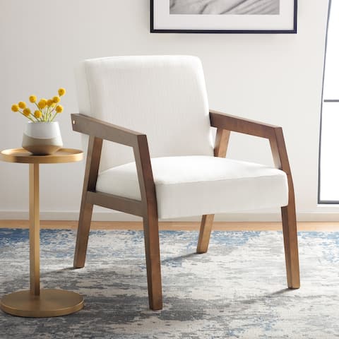 SAFAVIEH Olyvar Arm Chair - 25" W x 31.9" L x 34.7" H