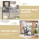 preview thumbnail 19 of 28, Costway Twin Size Loft Bed Heavy Duty Metal Loft Bed Frame with Safety