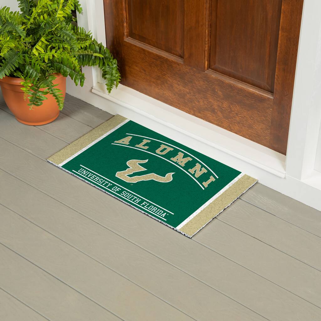 28 in. x 16 in. University of South Florida Alumni Full Color PVC Door Mat