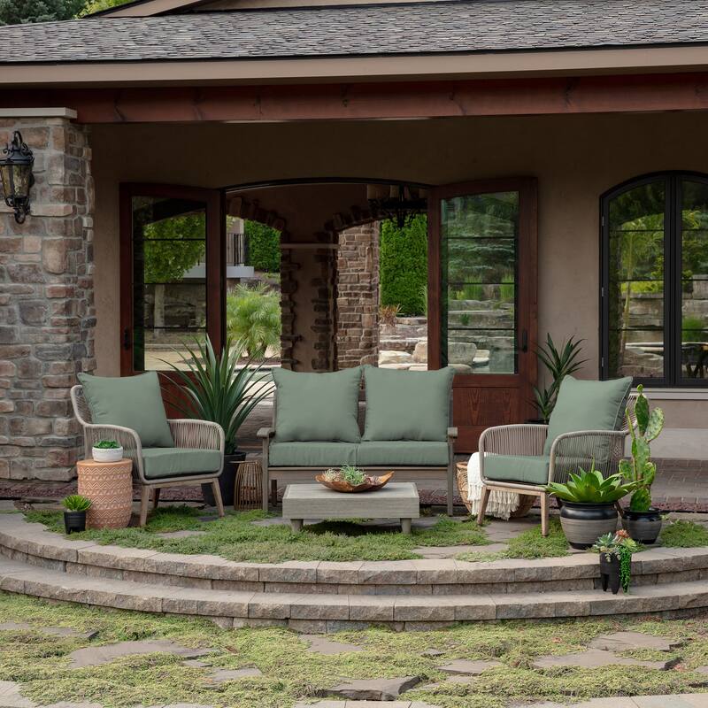 ARDEN Outdoor Deep Seating Cushion Set 24 x 24 - 46.5"L x 24"W