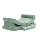 preview thumbnail 18 of 75, Soft Foam Modular Kids Play Couch with 6 Sectional Sofa Pieces - 27.5"D x 56"W x 17.25"H
