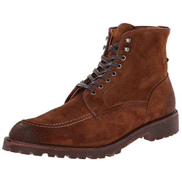 suede moc toe boots