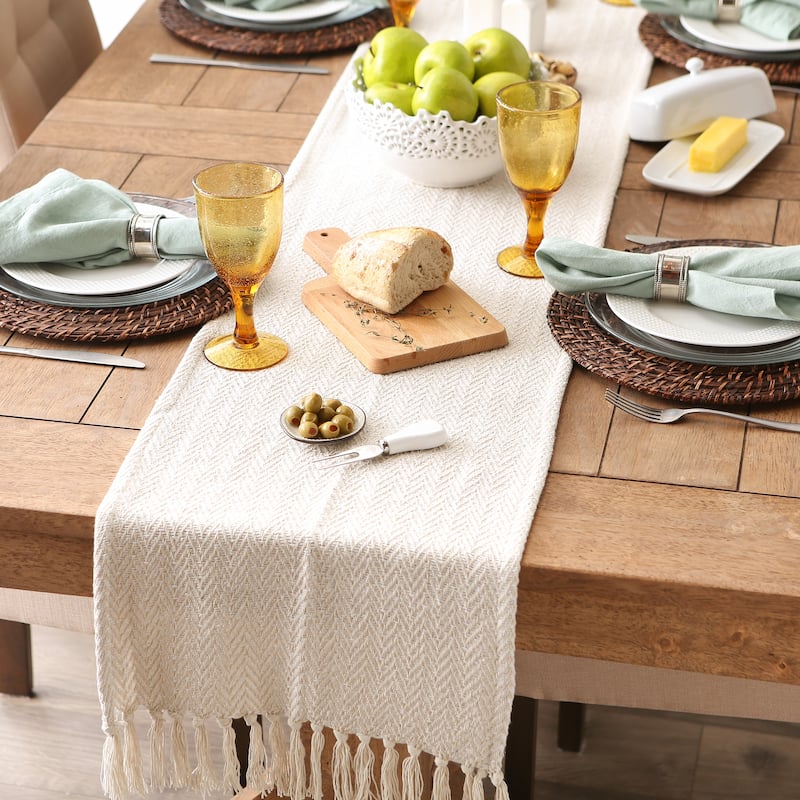 Chevron Handloom Table Runner