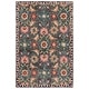 preview thumbnail 9 of 10, SAFAVIEH Handmade Aspen Miloranka BOHO Wool Rug 5' x 8' - Teal/Pink - Rectangle