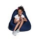 preview thumbnail 7 of 41, Jaxx Nimbus Spandex Bean Bag Chair for Kids Navy