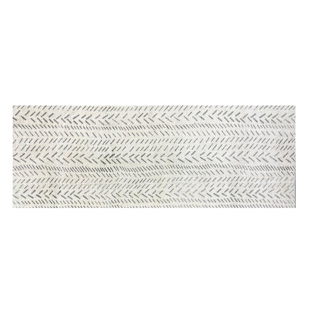 Abstract Stain Resistant Area Rug - 2' X 6'