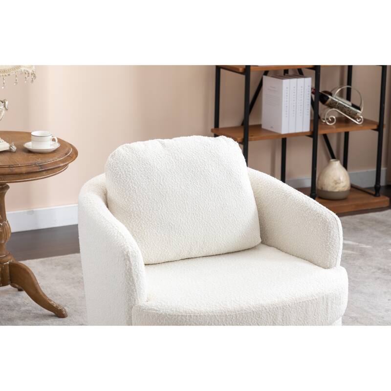 Fabric Swivel Accent Chair