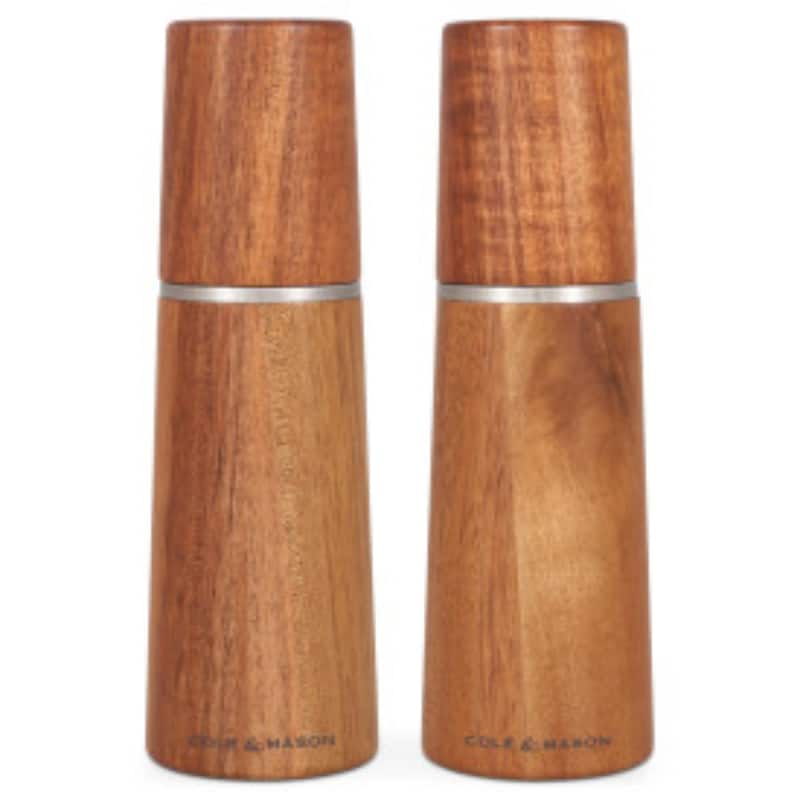 Cole & Mason Marlow Natural Acacia Salt & Pepper Mills