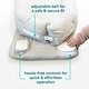 preview thumbnail 6 of 8, Homedics 3‑in‑1 Calming Cushion Lounger with Vibration & Soothing Sounds - Grey (MYB‑L100‑GY)