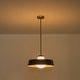 preview thumbnail 20 of 20, 1-Light Modern Dome Frosted Glass Globe Pendant Light For Kitchen Island