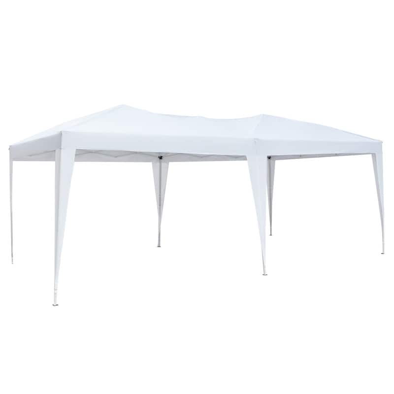 10 x 20 ft. EZ Popup Outdoor Canopies Gazebo with Carry Bag On Sale