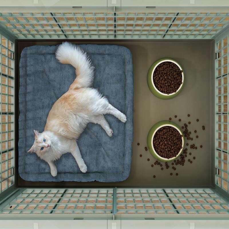 Modern Indoor Pet Crate - 1 Layer