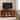 Leick Home Solid Wood Mission Oak Four Door Corner TV Stand