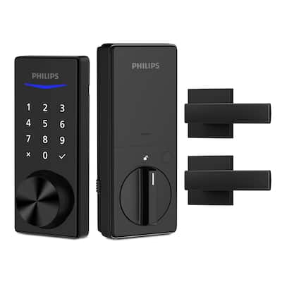 Philips Bluetooth Touchscreen Smart Deadbolt with Square Lever Set
