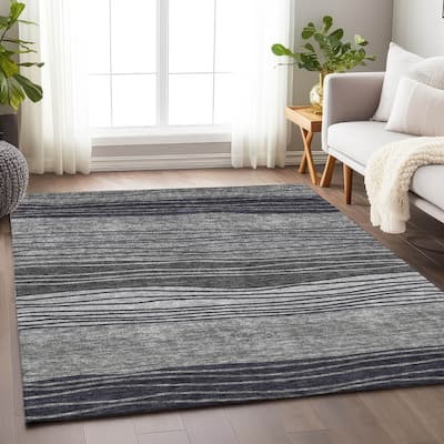 Premium Washable Super Soft Modern Ombre Mayfield Rug