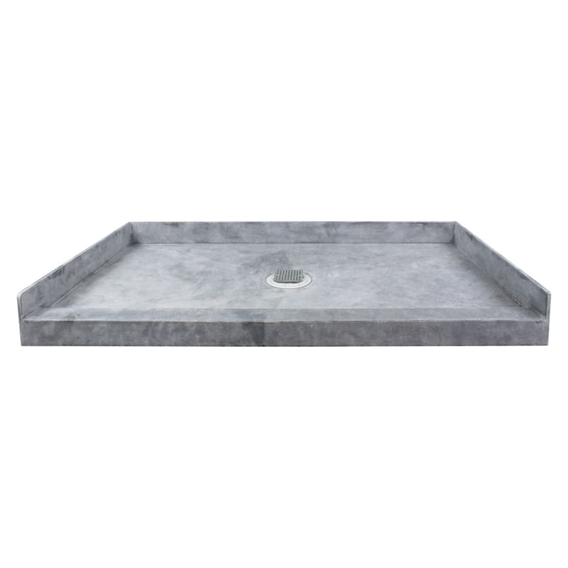 Transolid FTT6036C Ready to Tile 60 L x 36 W Shower Base in Dark Grey