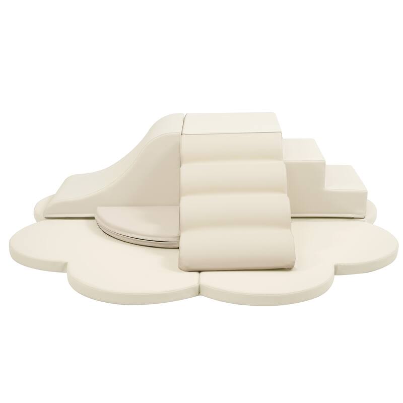 Soft Foam Block Play Structures Climbers for Child Development, 6-Piece Baby Foam Climbing Foam, Climbing Activity Play Set