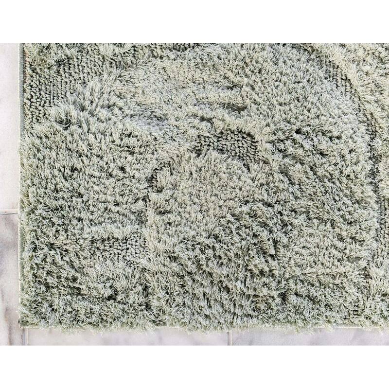 Shag Milson Collection Area Rug