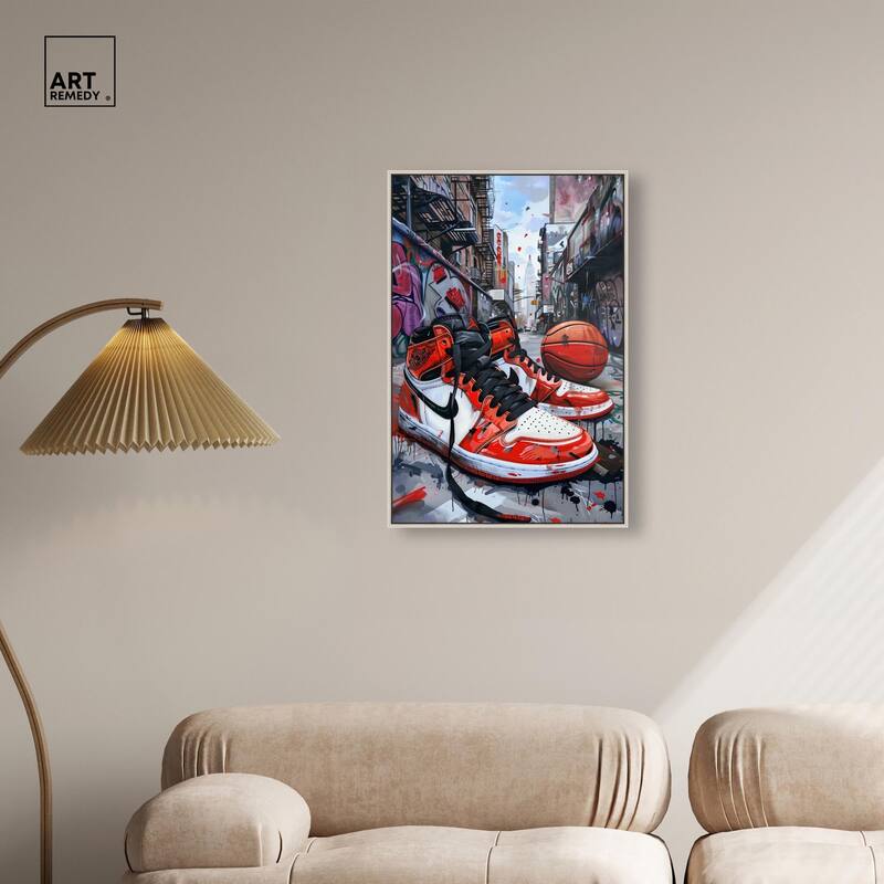 Streetwise Sneakers Canvas by Art Remedy