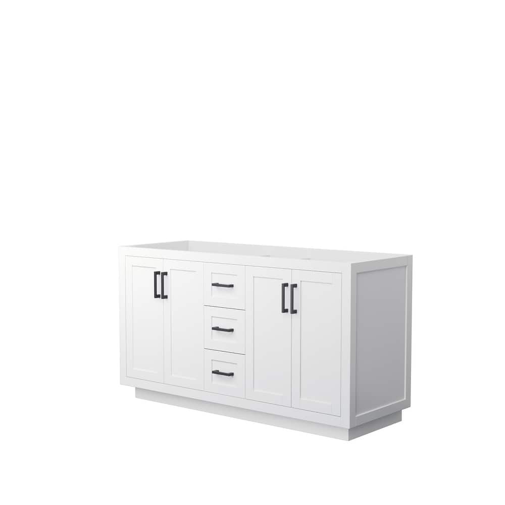 Miranda Double Bathroom Vanity Cabinet, No Mirror