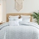 preview thumbnail 2 of 4, Peri Home Ikat Eyelet Duvet Set