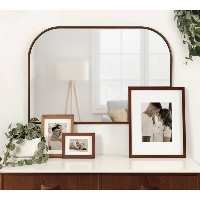 Kate and Laurel Caskill Framed Arch Wall Mirror