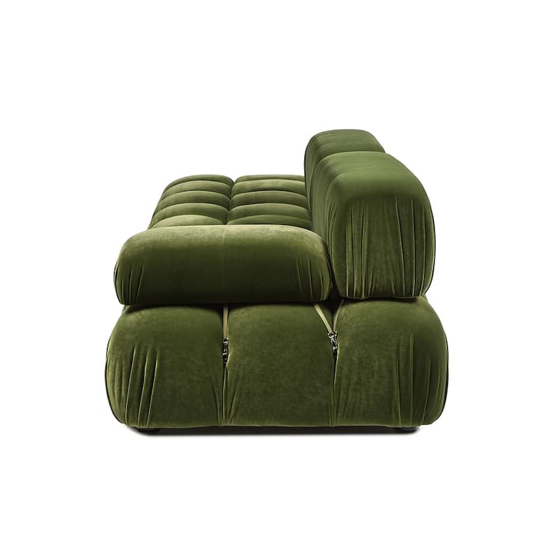 Marcel 109.5" Bubble Modular Modern Chaise Sofa