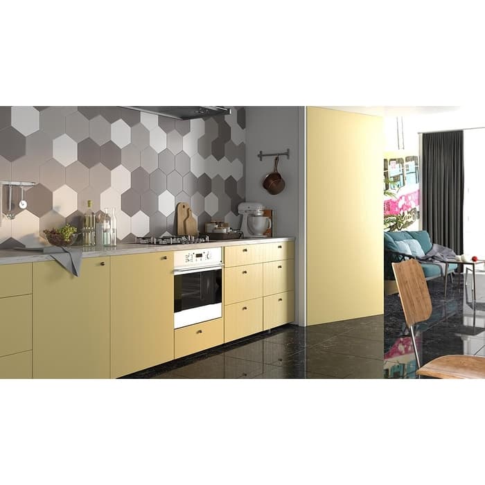 10 inch Hexagon Porcelain Matt Tile