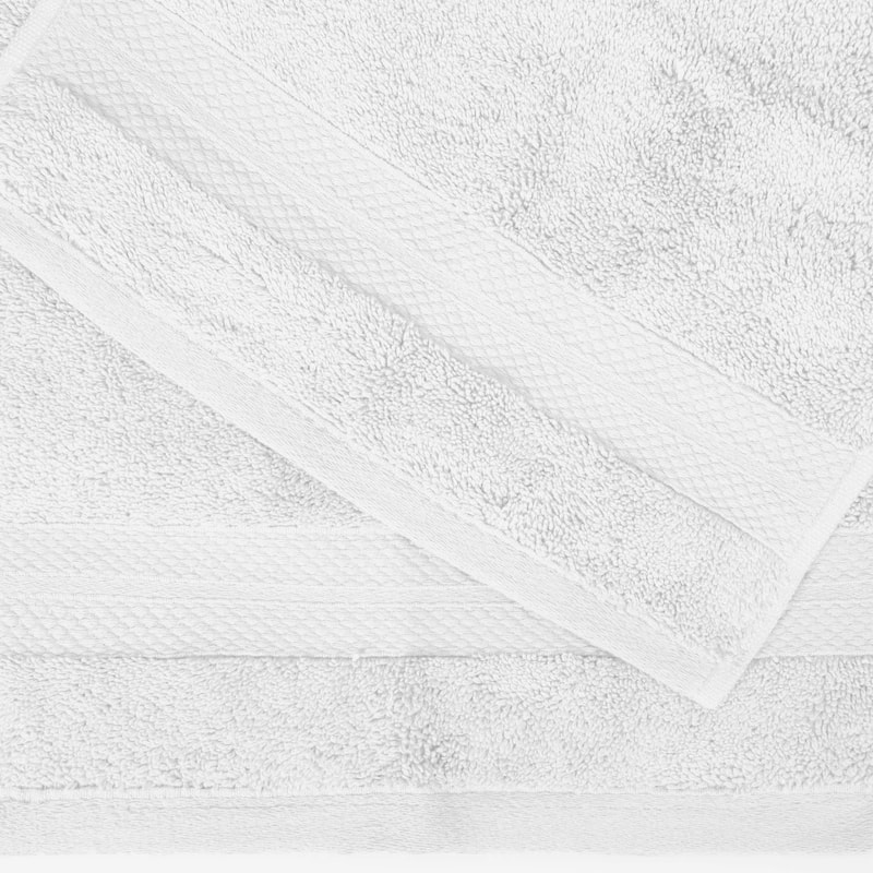 Superior Turkish Cotton Solid Heavyweight Bath Sheet Set of 2