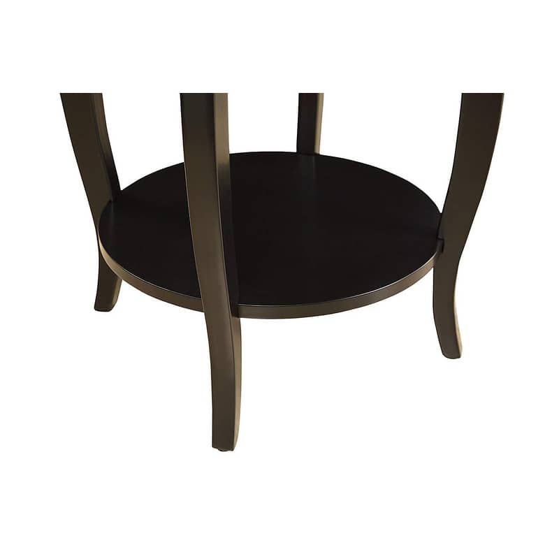 End Table, Brown - 24 H x 18 W x 18 L Inches