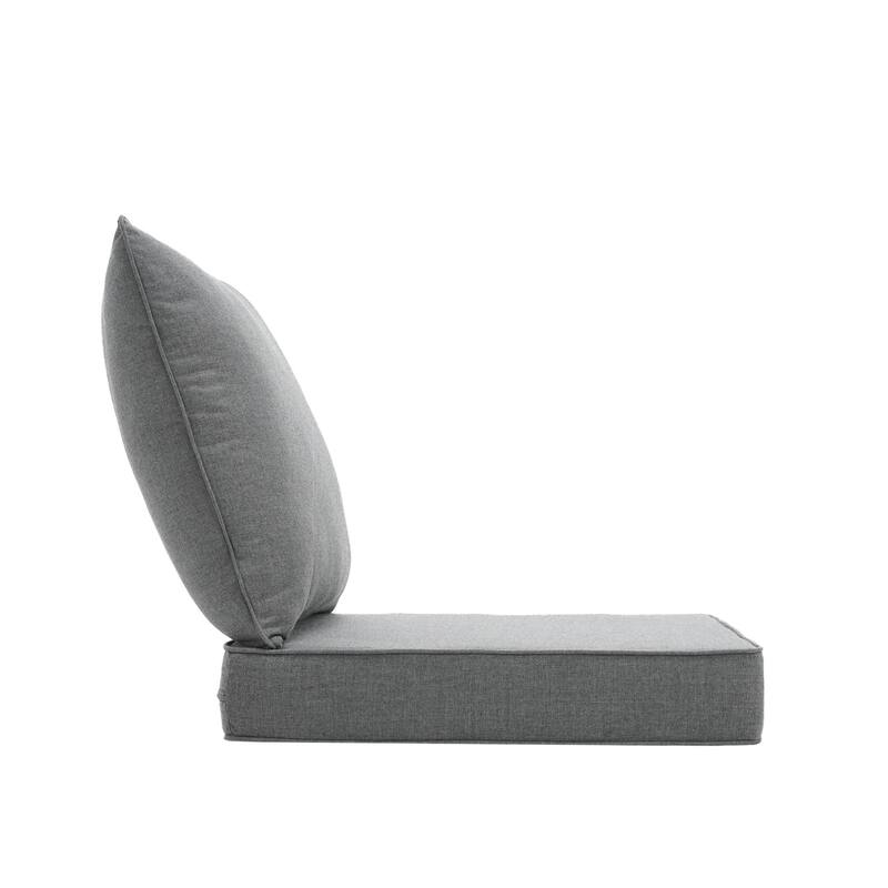 24"x23" Deep Seat Sunbrella Thick Cushion For Outdoor Club Chair,Rocking Chair